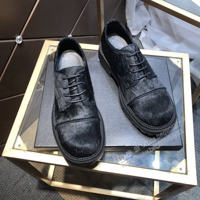 Balenciaga經典款男鞋 巴黎世家頂級版本男士真皮皮鞋  hdbl1150